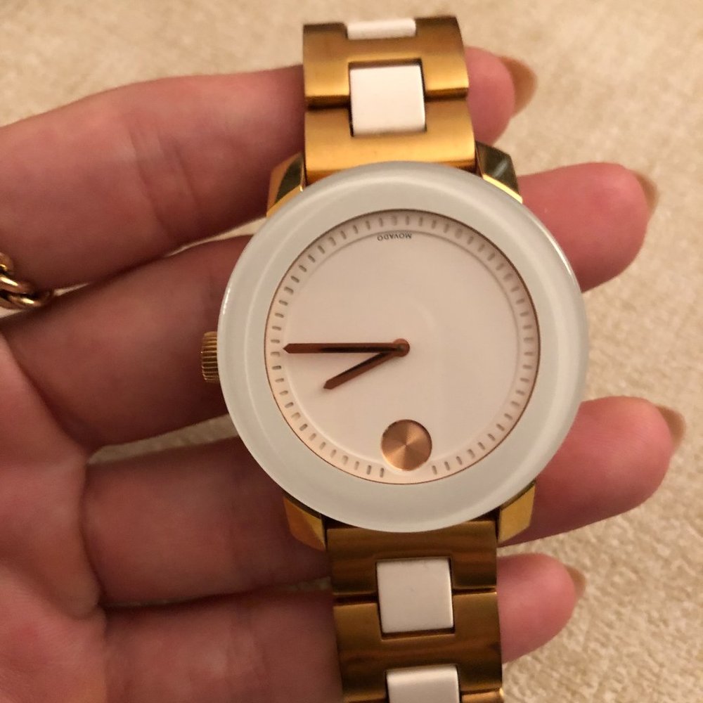 Movado Bold Rose Gold Watch